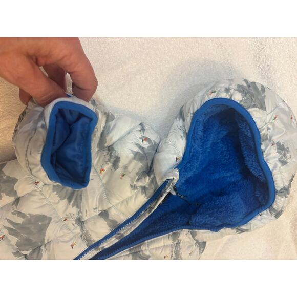 Spyder hooded snowsuit baby 9 / 12 mos boy/girl NWT unisex new - Picture 6 of 8